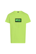 Picture of DIESEL - t-shirt - LIME