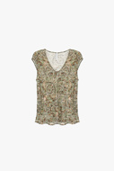 Picture of IMPERIAL TANK TOP - REH HF8  - SALVIA/CIOCCOLATO