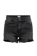 Immagine di ONLPACY HW STUDDED DENIM SHORTS - 152 006 BLACK DENIM