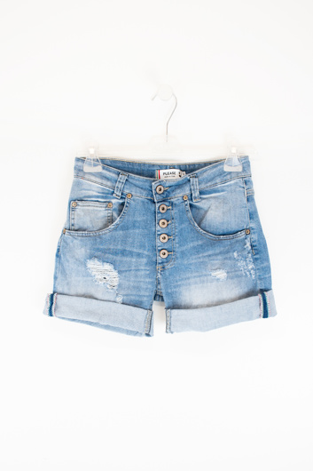 Picture of Please - Shorts P88 DQG - Blu Denim