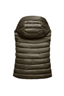 Picture of BOMBOOGIE SLEEVELESS DOWN JACKET - MUD