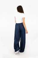 Picture of PLEASE TROUSERS PALAZZO - P2S C10 - BLU DENIM