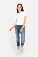 Picture of PLEASE JEANS - P78 PZG - BLU DENIM